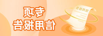 专项信用报告